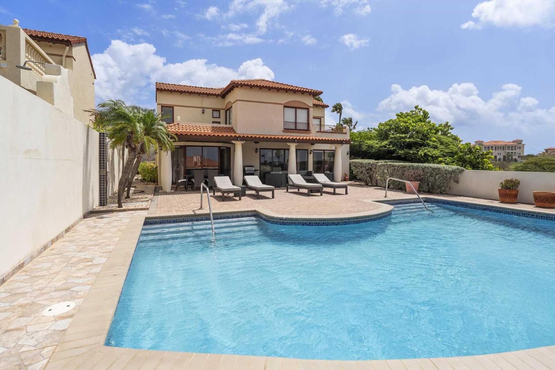 Private Villa With Pool- Island View 3Br-Cb01 Palm Beach Eksteriør billede