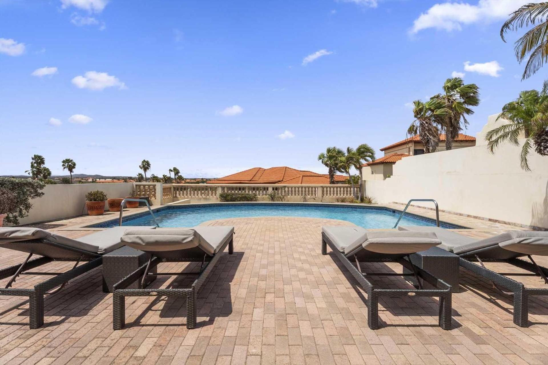 Private Villa With Pool- Island View 3Br-Cb01 Palm Beach Eksteriør billede